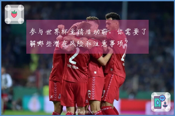 参与世界杯竞猜活动前，你需要了解哪些潜在风险和注意事项？